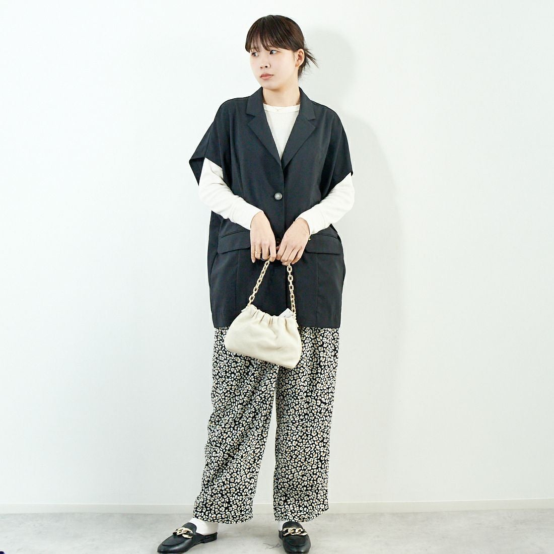 Jf Ready Made [ジェイエフレディメイド] 総柄イージーパンツ