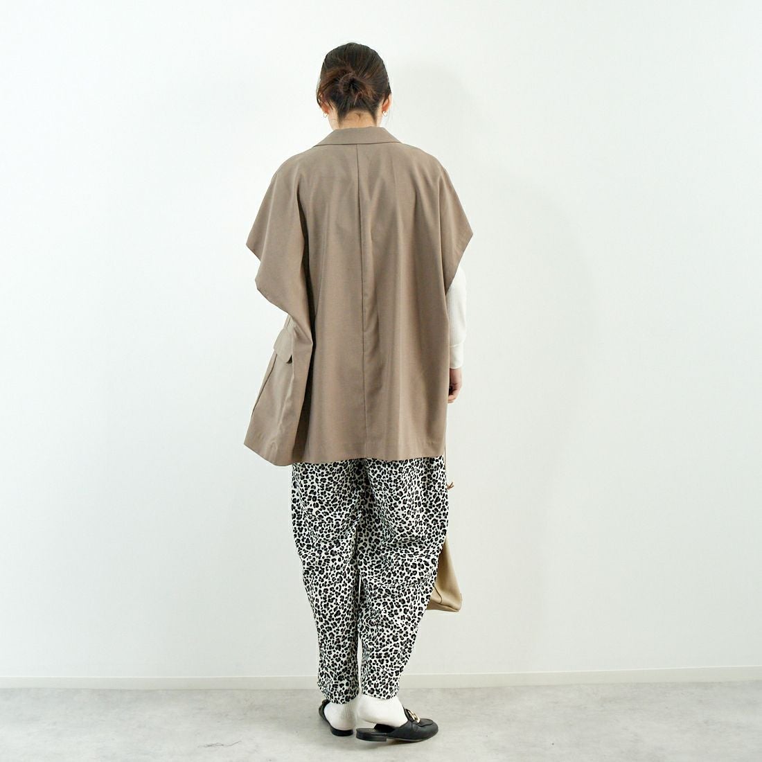 Jf Ready Made [ジェイエフレディメイド] 総柄イージーパンツ [51286547] ｵﾌﾚｵﾊﾟｰﾄﾞ &&モデル身長：167cm 着用サイズ：M&&