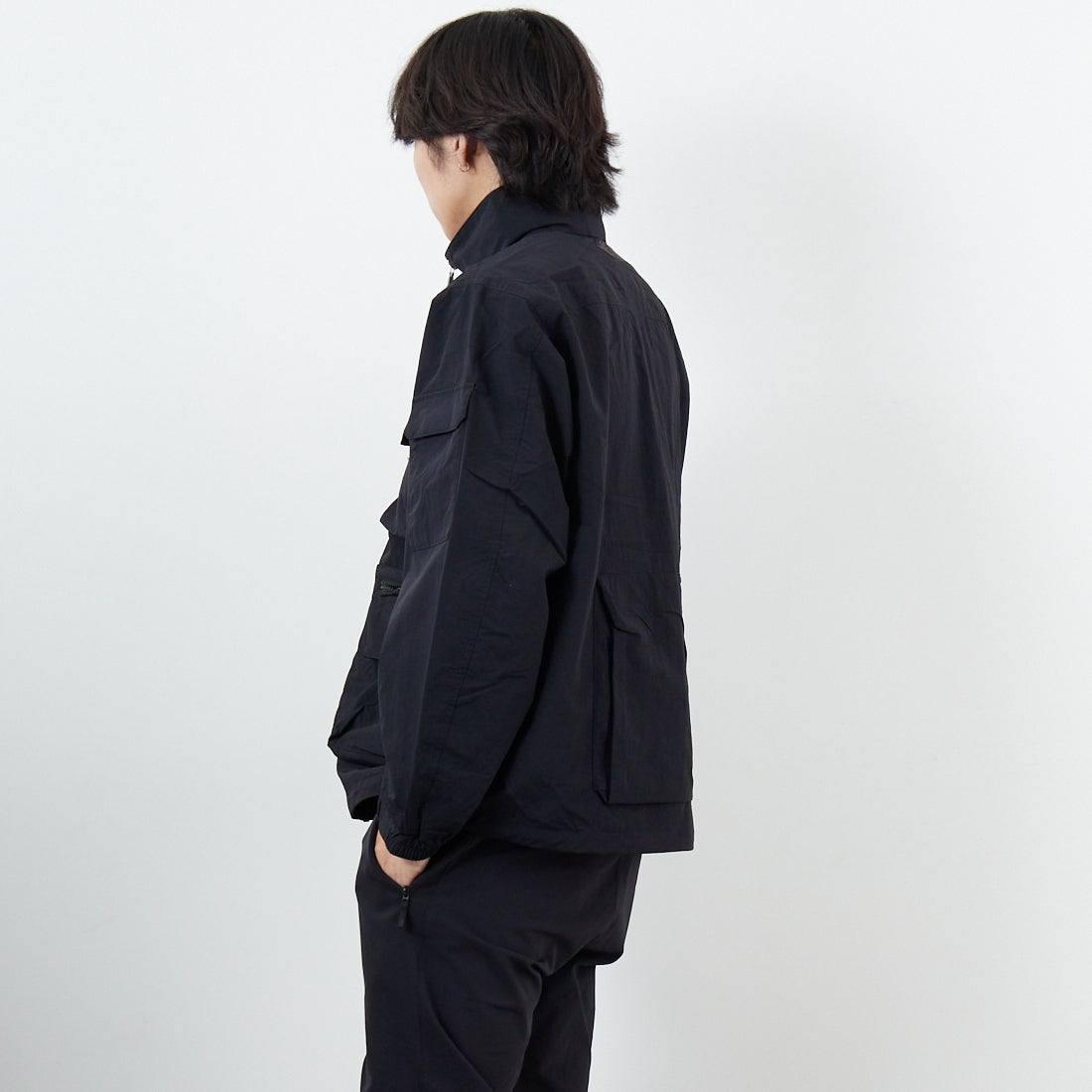 THE NORTH FACE [ザ ノースフェイス] フィールドユーティリティジャケット [NP22533] K &&モデル身長：179cm 着用サイズ：M&&