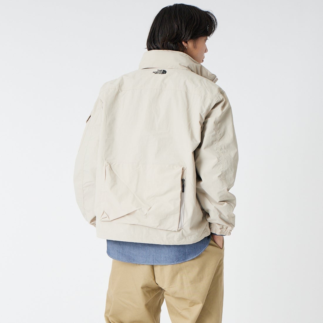 THE NORTH FACE [ザ ノースフェイス] フィールドユーティリティジャケット [NP22533] FI &&モデル身長：179cm 着用サイズ：M&&