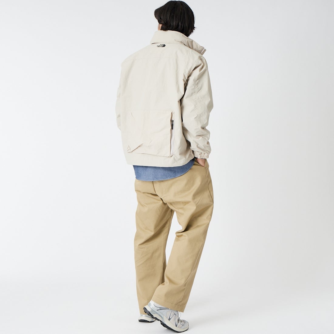 THE NORTH FACE [ザ ノースフェイス] フィールドユーティリティジャケット [NP22533] FI &&モデル身長：179cm 着用サイズ：M&&