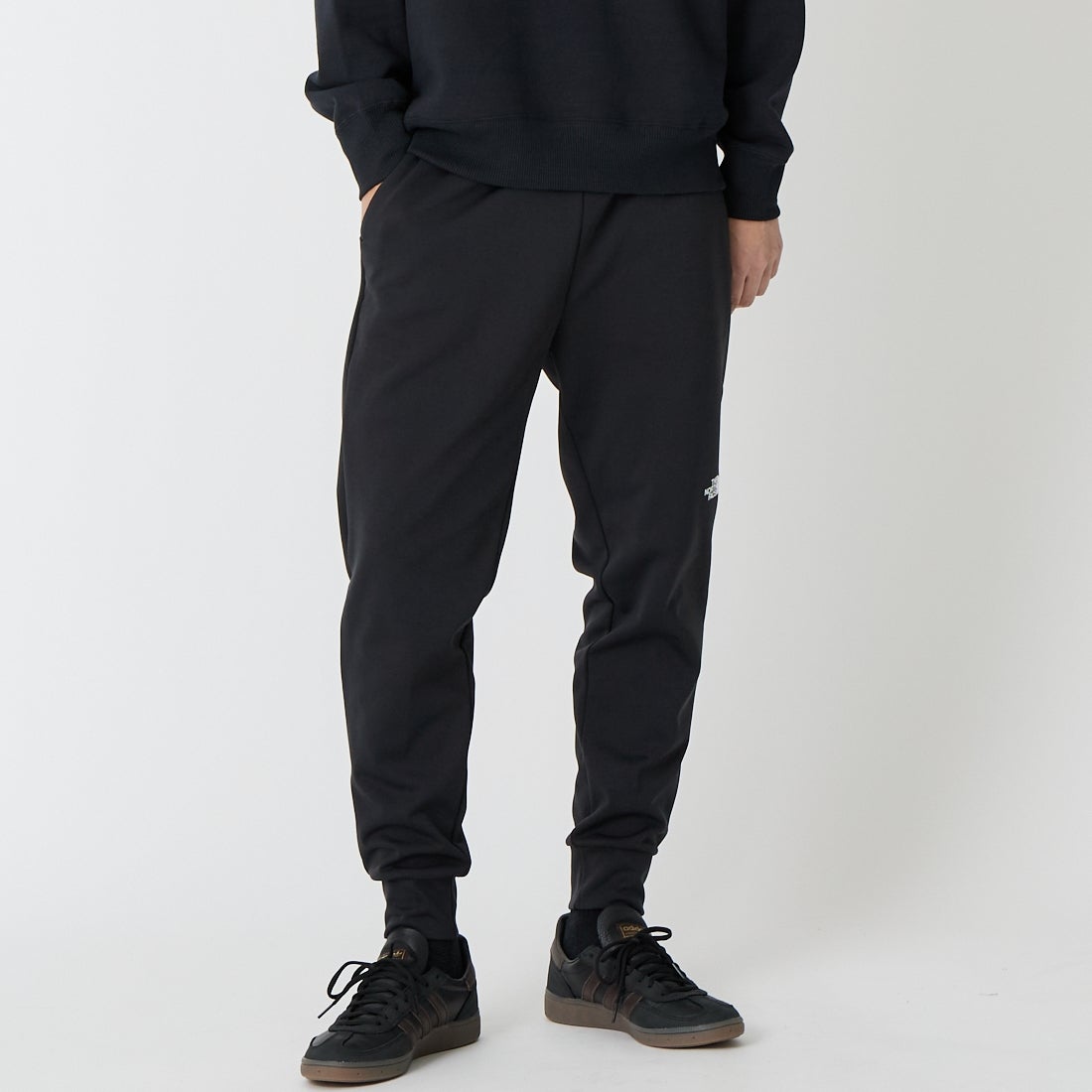 THE NORTH FACE [ザ ノースフェイス] モーションジョガーパンツ [NB12595] K &&モデル身長：179cm 着用サイズ：L&&