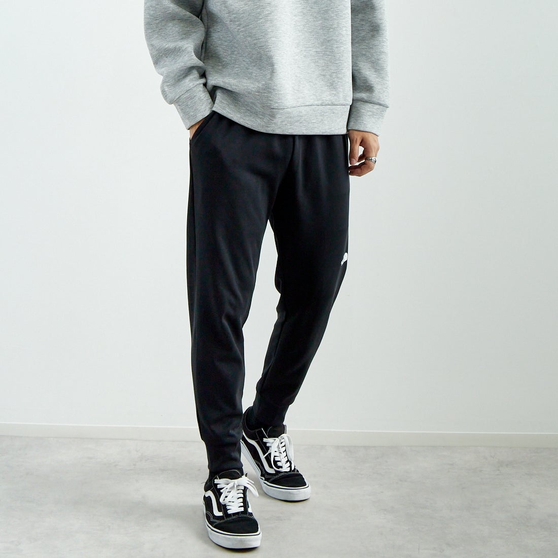 THE NORTH FACE [ザ ノースフェイス] モーションジョガーパンツ [NB12595] K &&モデル身長：179cm 着用サイズ：L&&