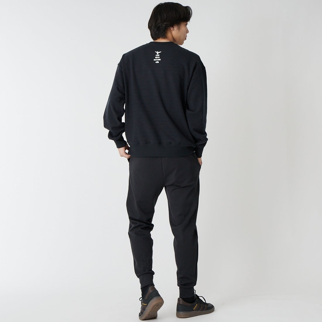 THE NORTH FACE [ザ ノースフェイス] モーションジョガーパンツ [NB12595] K &&モデル身長：179cm 着用サイズ：L&&