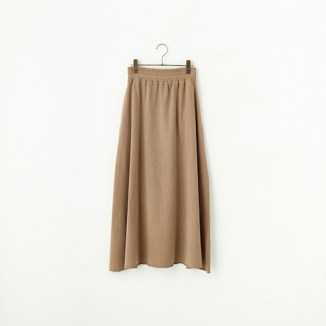 STAR&STRIPE [スターアンドストライプ] 別注 カットオフ マキシ丈フレアスカート [SSMD-080-JF] BROWN