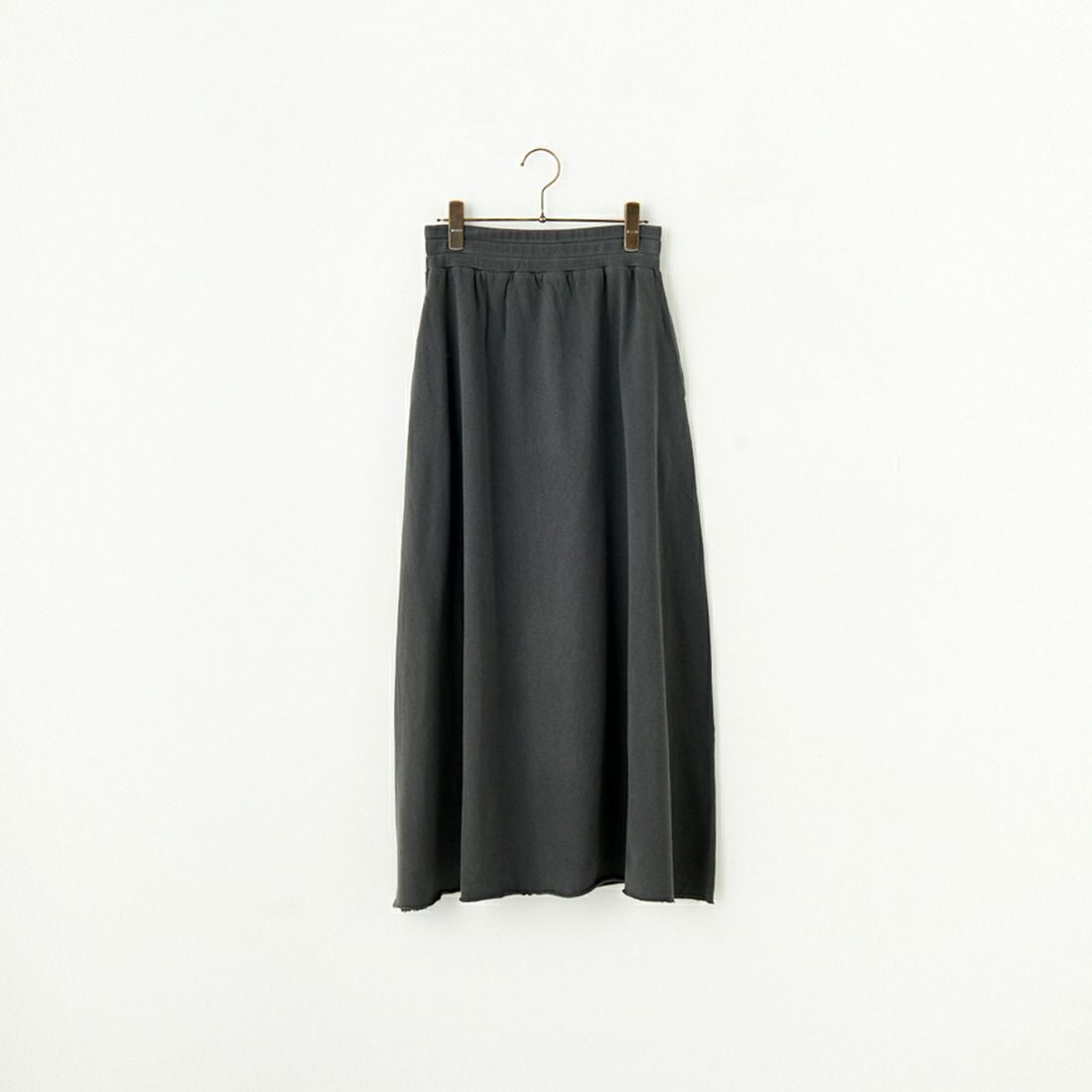 STAR&STRIPE [スターアンドストライプ] 別注 カットオフ マキシ丈フレアスカート [SSMD-080-JF] CHARCOAL