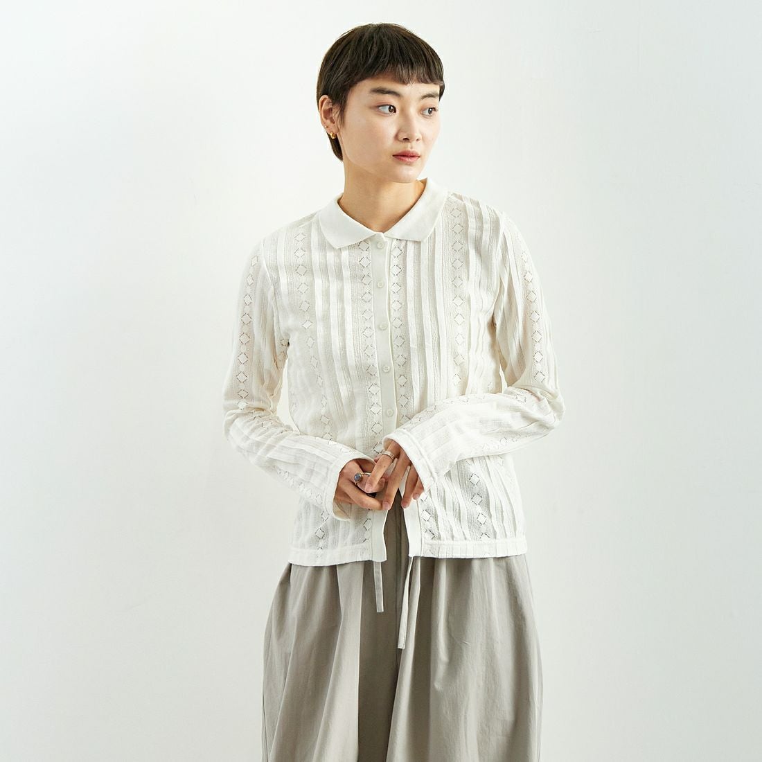 ｱｲﾎﾞﾘｰ&&モデル身長：160cm 着用サイズ：2&&