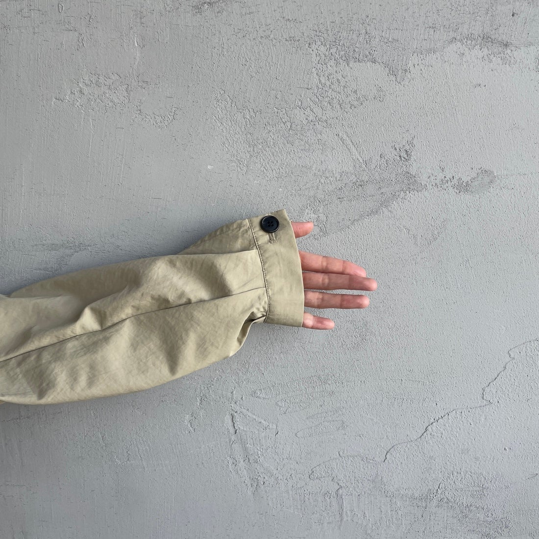 DANTON [ダントン] ドルマンスリーブジャケット [DT-A0652TNY] BEIGE &&モデル身長：160cm 着用サイズ：36&&