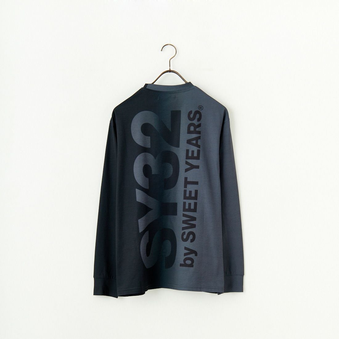 SY32 [エスワイサーティトゥ] グラデーションビッグロゴTシャツ [15027] BLACK