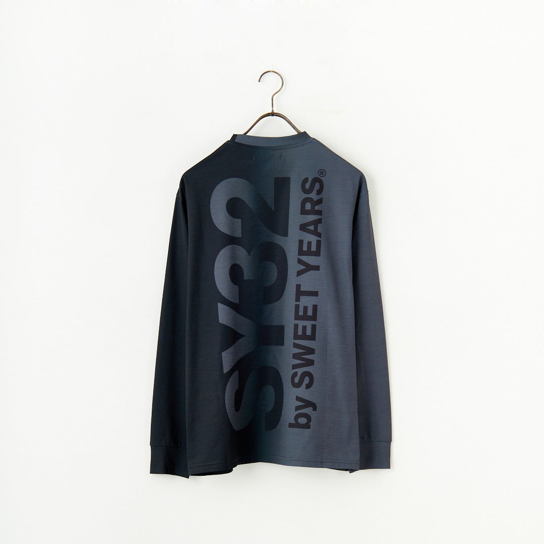 SY32 [エスワイサーティトゥ] グラデーションビッグロゴTシャツ [15027] BLACK