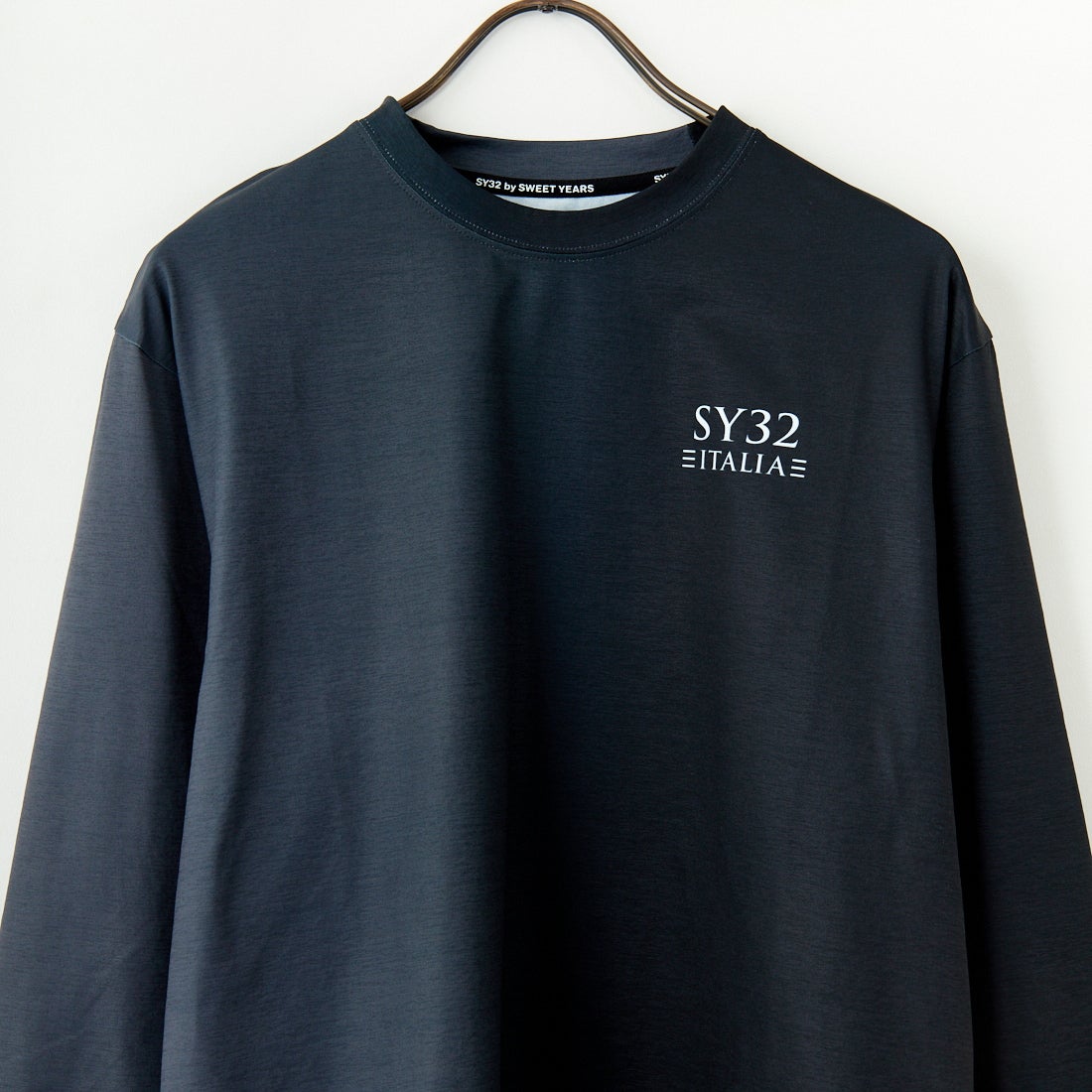SY32 [エスワイサーティトゥ] グラデーションビッグロゴTシャツ [15027] BLACK