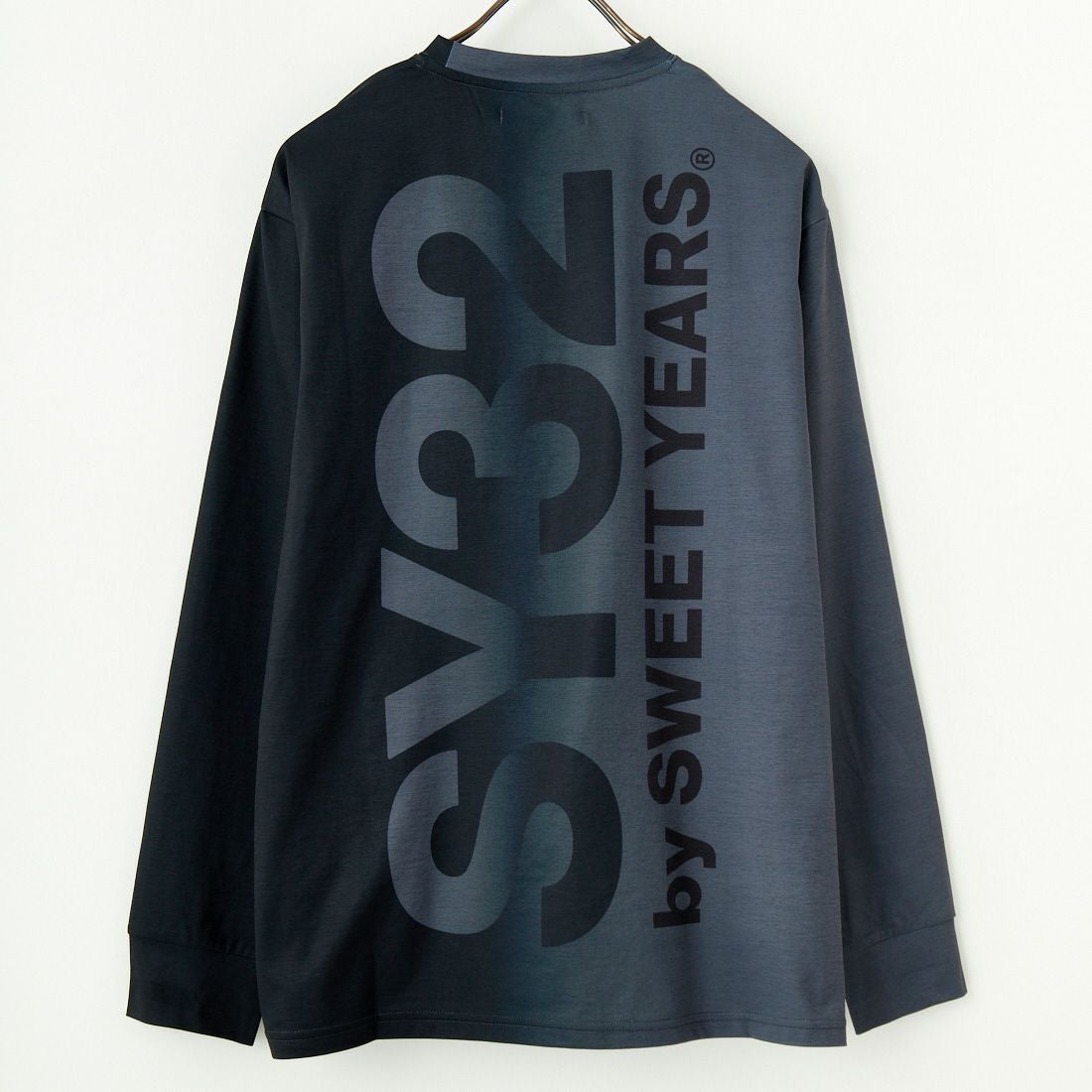 SY32 [エスワイサーティトゥ] グラデーションビッグロゴTシャツ [15027] BLACK