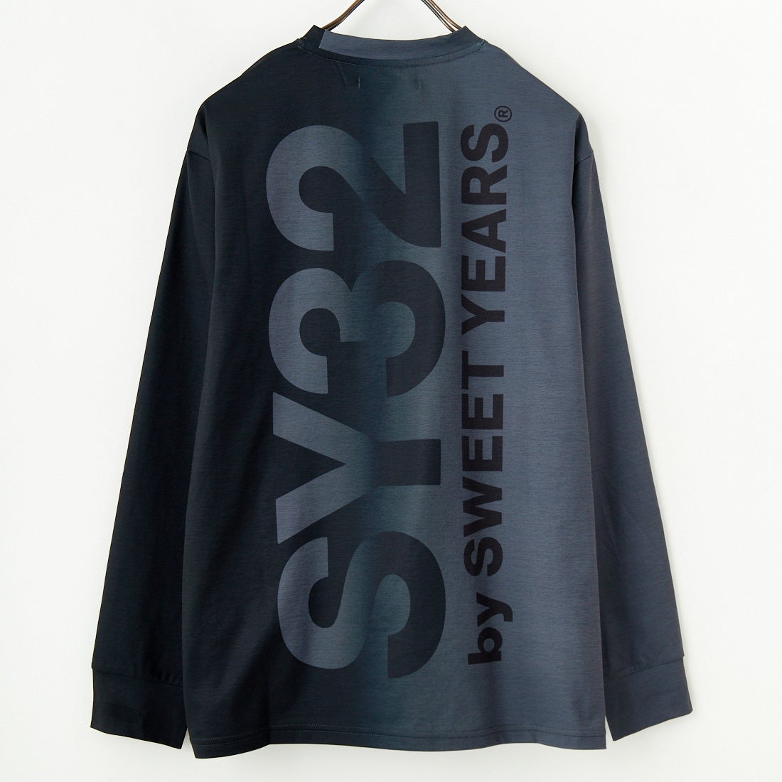 SY32 [エスワイサーティトゥ] グラデーションビッグロゴTシャツ [15027] BLACK