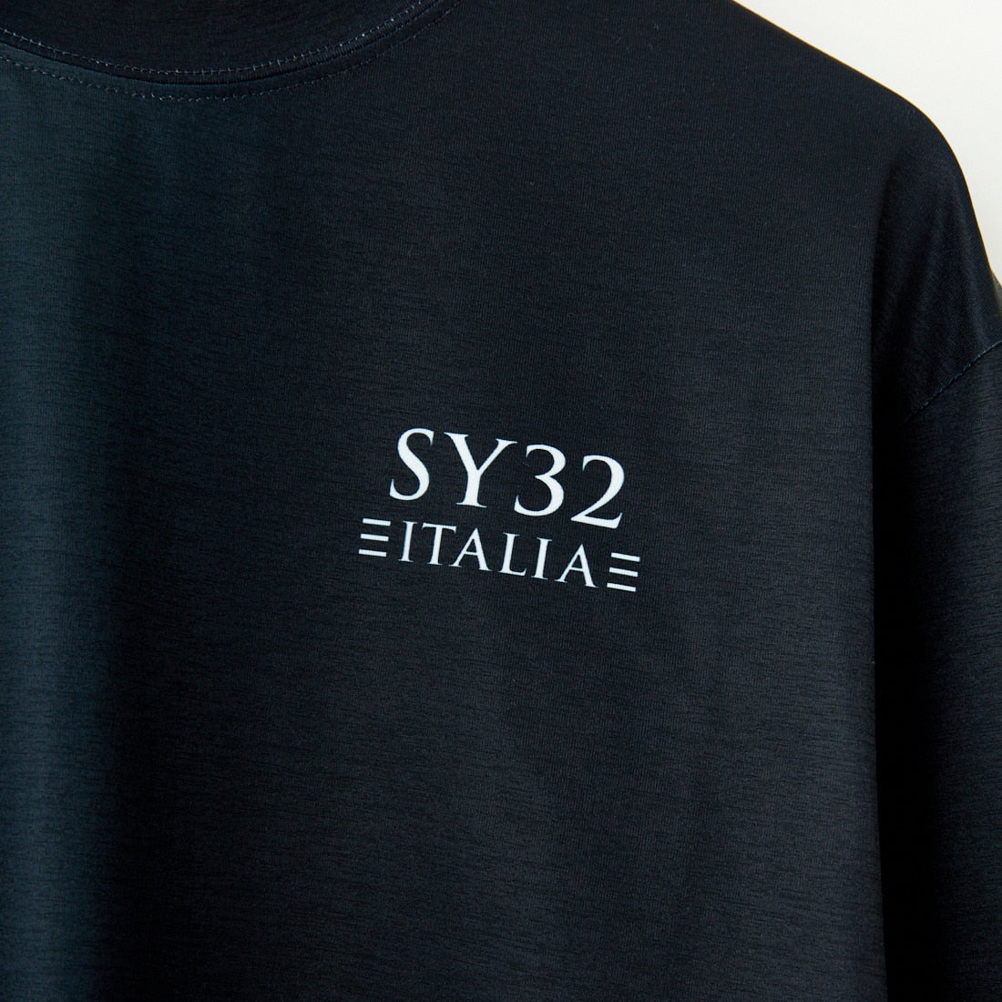 SY32 [エスワイサーティトゥ] グラデーションビッグロゴTシャツ [15027] BLACK