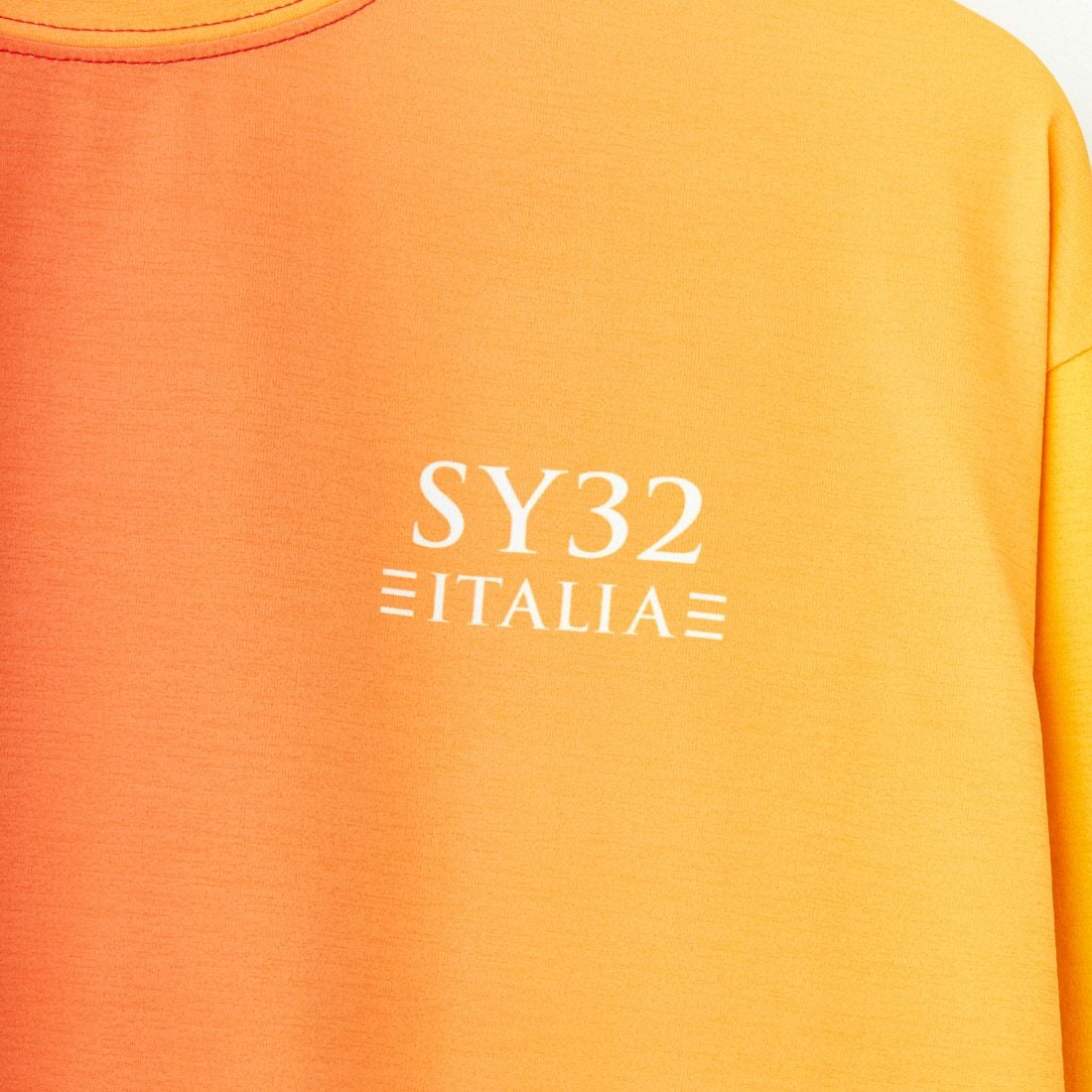 SY32 [エスワイサーティトゥ] グラデーションビッグロゴTシャツ [15027