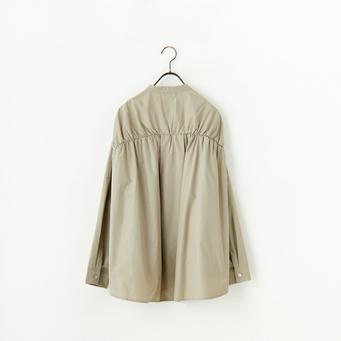 Jf Ready Made [ジェイエフレディメイド] T/Cオーバーギャザータックブラウス [4125200] ｸﾞﾚｰ