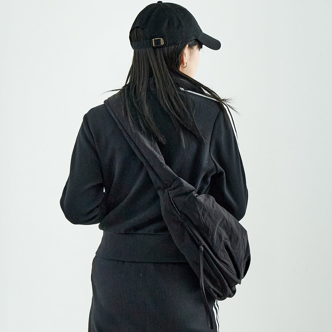 emmi [エミ] 撥水 2wayワッシャーショルダーバッグ [13WGB251307] BLK