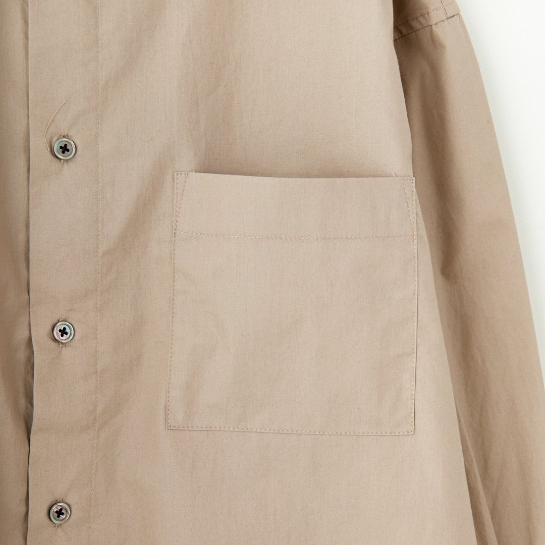 SLICK [スリック] タイプライタードローストリングシャツ [5155912] 520 GRAYBE