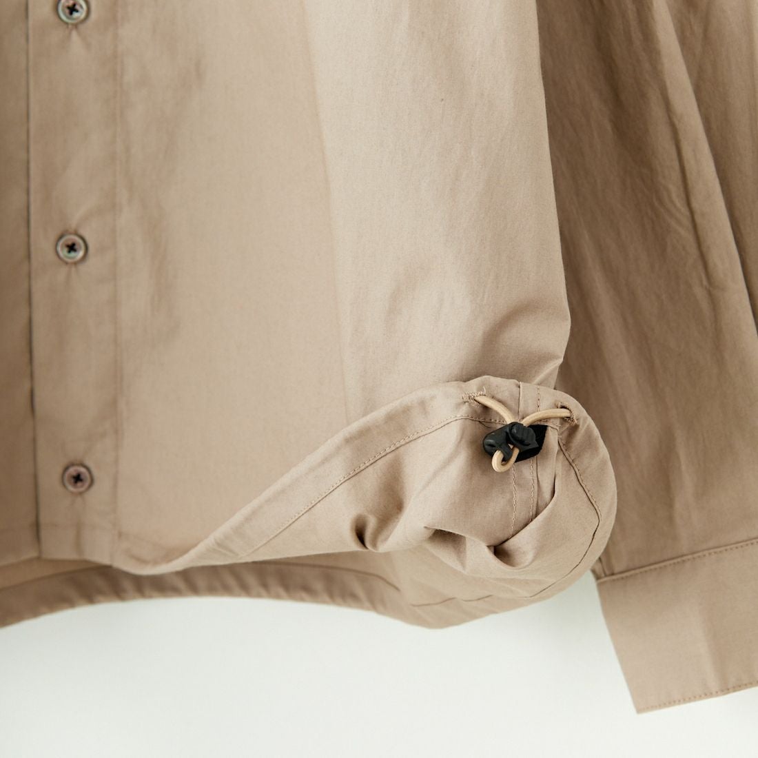 SLICK [スリック] タイプライタードローストリングシャツ [5155912] 520 GRAYBE