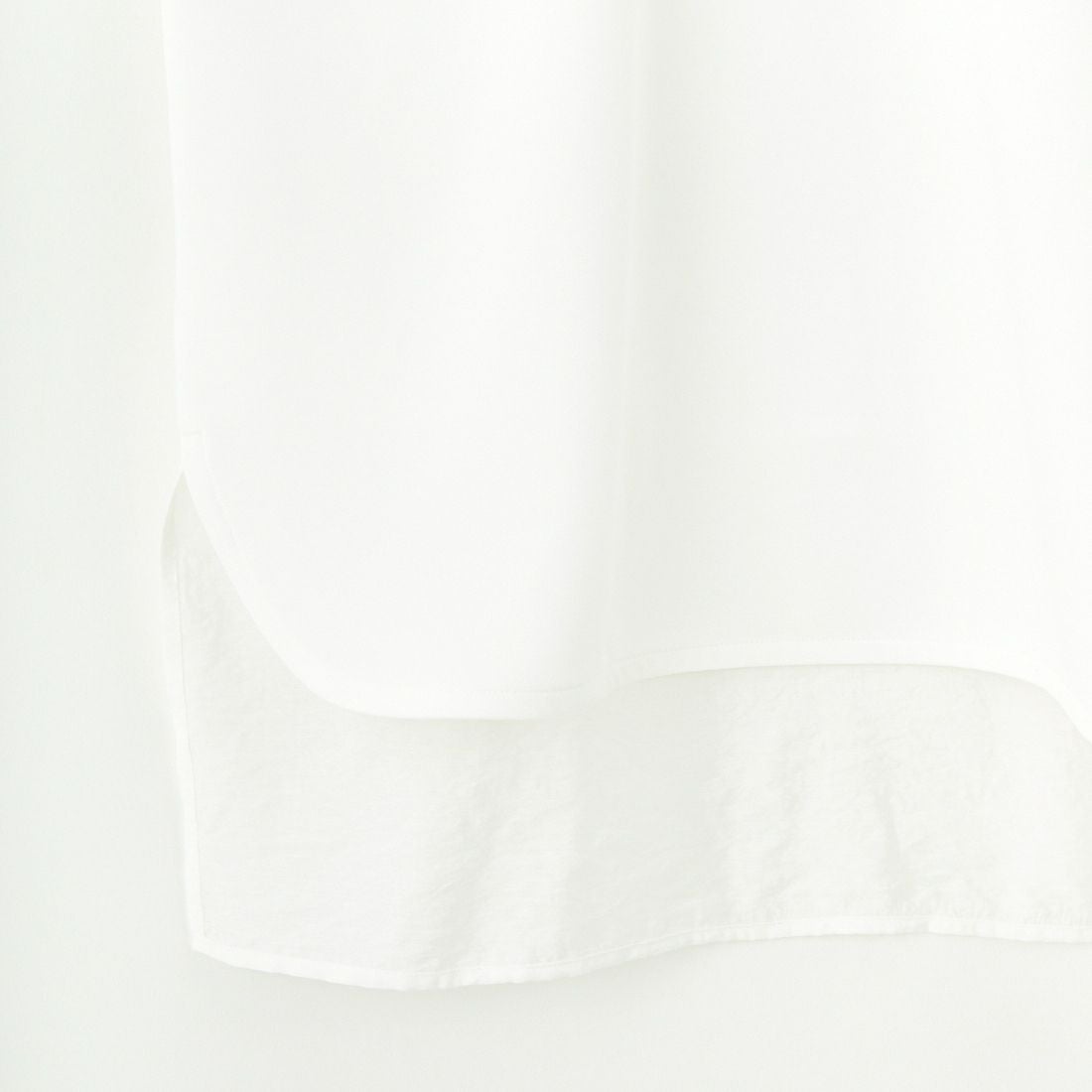 DIGNITE COLLIER [ディニテコリエ] ドルマンジョーゼット ドッキングプルオーバー [80990223] 030 ﾎﾜｲﾄ