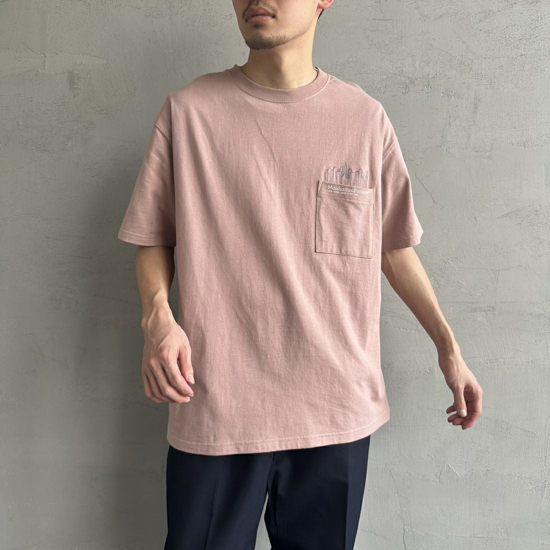 PINK&&モデル身長：167cm 着用サイズ：L&&