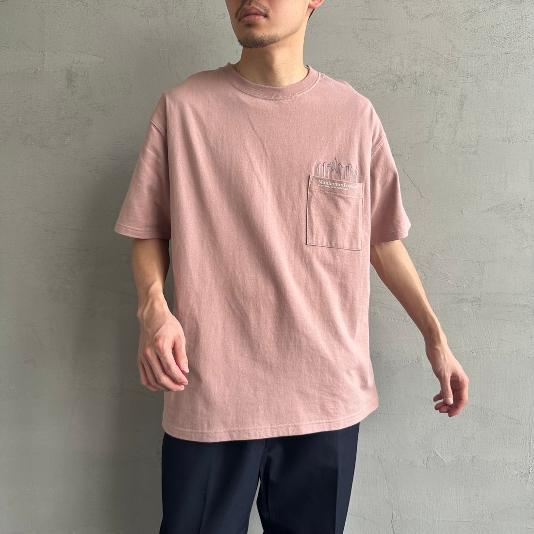 PINK&&モデル身長：167cm 着用サイズ：L&&