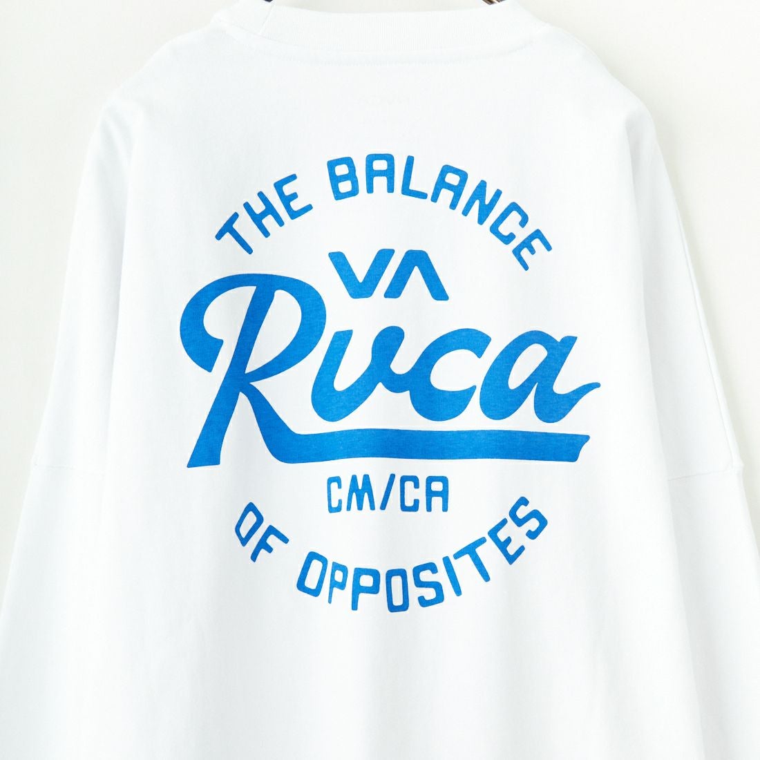 RVCA [ルーカ] スクリプトシールド ロングスリーブTシャツ [BF041-152] WHT