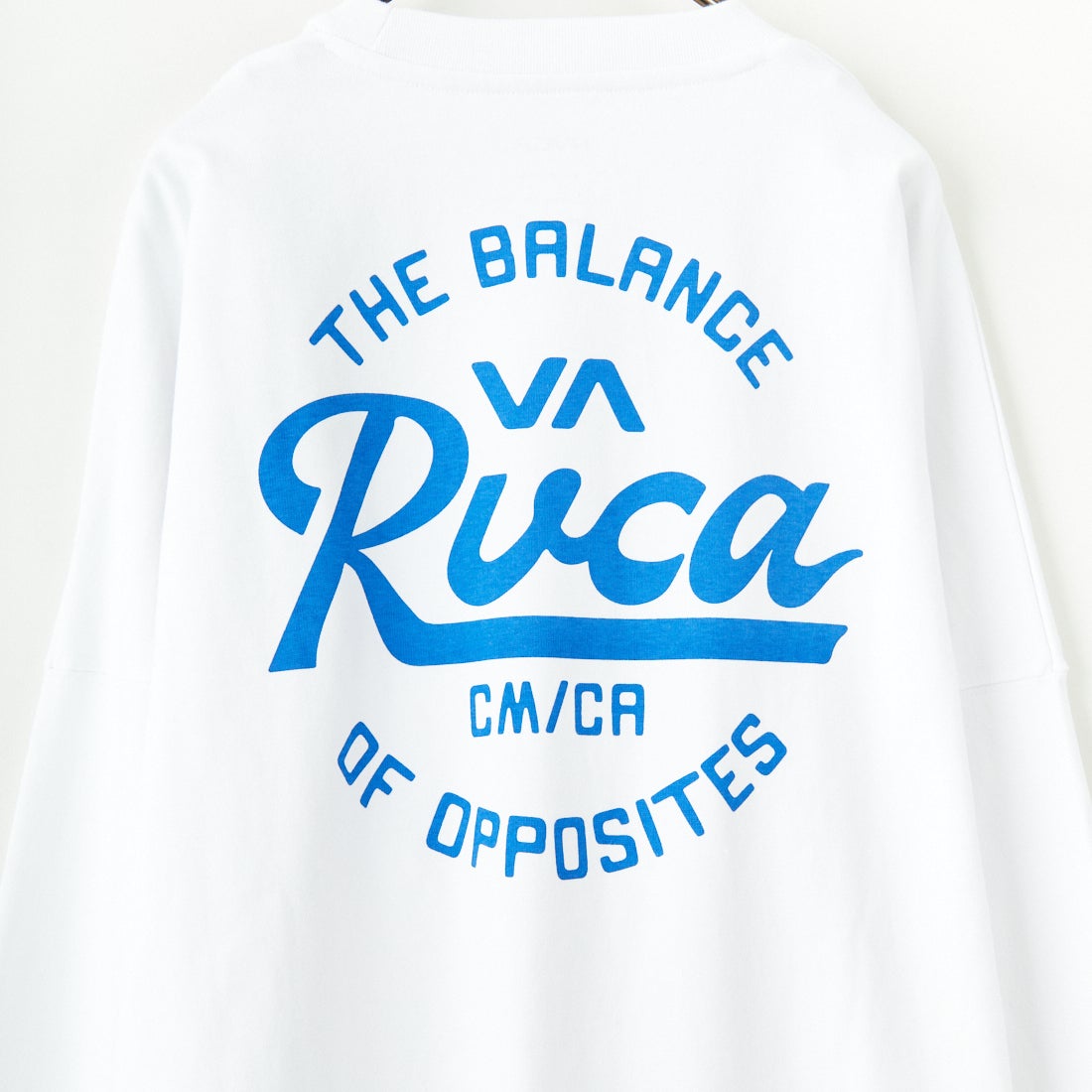 RVCA [ルーカ] スクリプトシールド ロングスリーブTシャツ [BF041-152] WHT