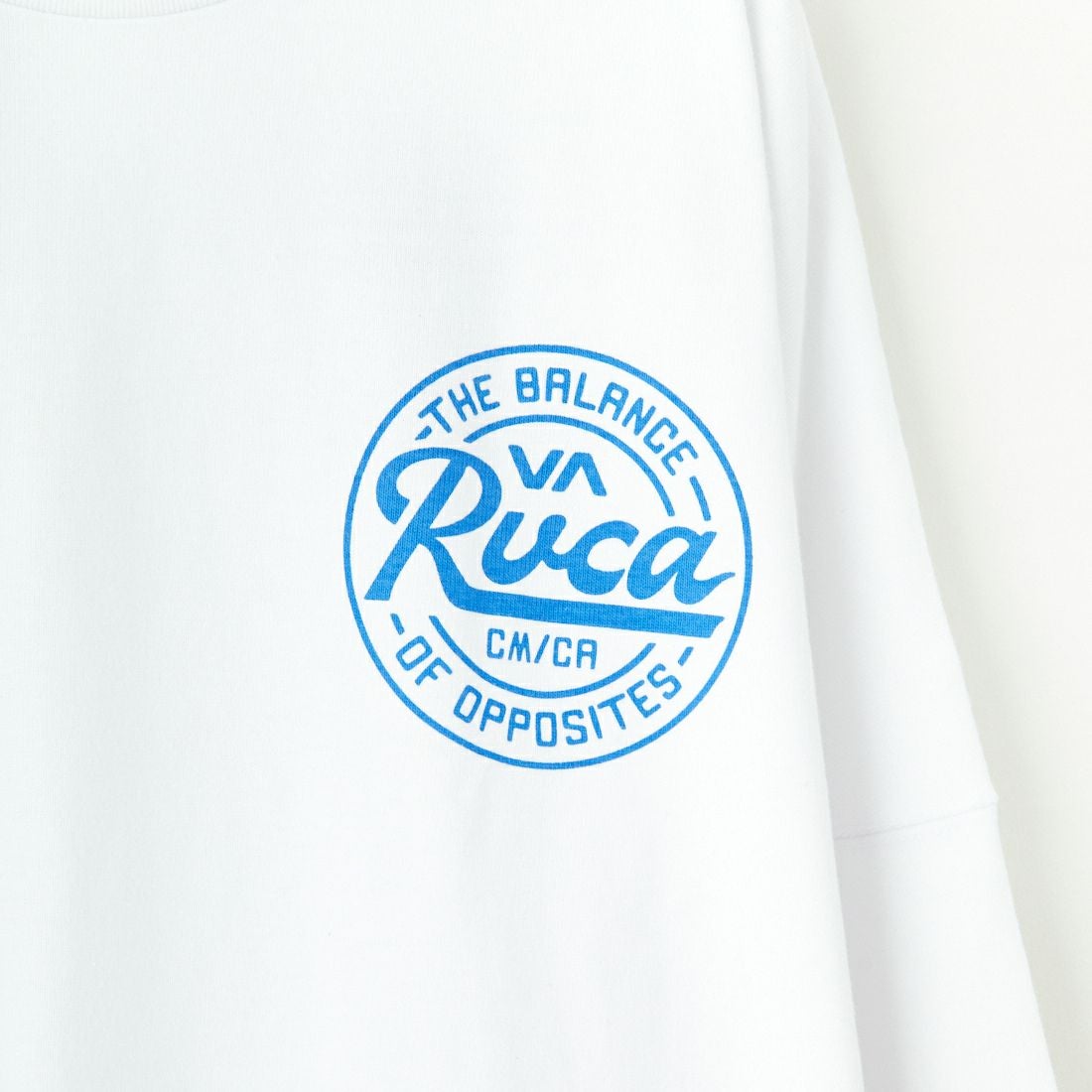 RVCA [ルーカ] スクリプトシールド ロングスリーブTシャツ [BF041-152] WHT