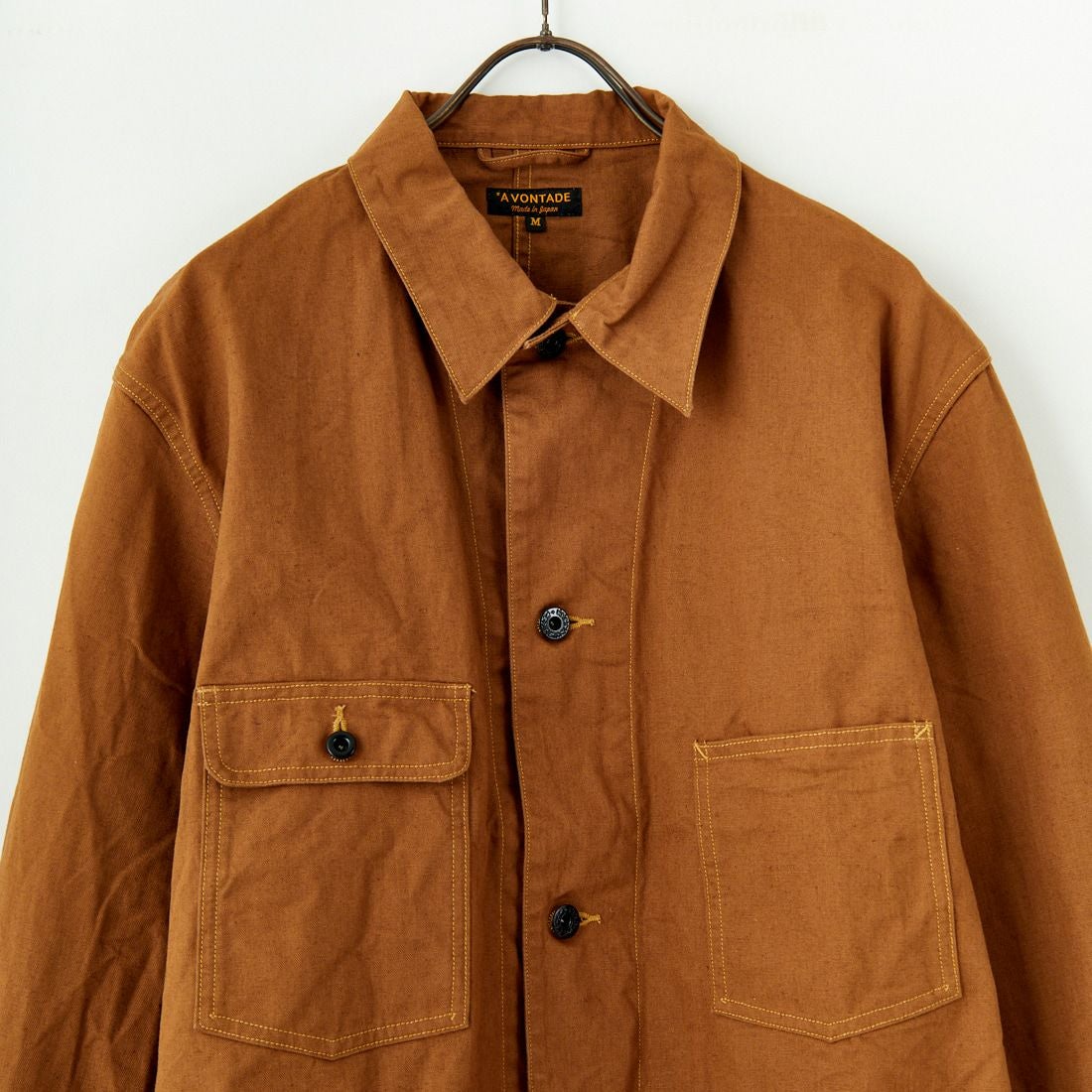 A VONTADE [アボンタージ] コットンヘンプカバーオールジャケット [VTD