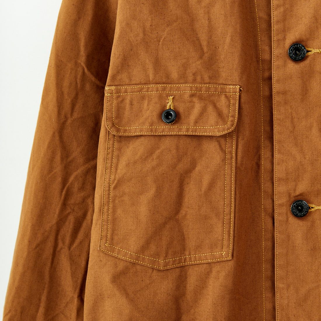 A VONTADE [アボンタージ] コットンヘンプカバーオールジャケット [VTD-0563-JK] 6 BROWN