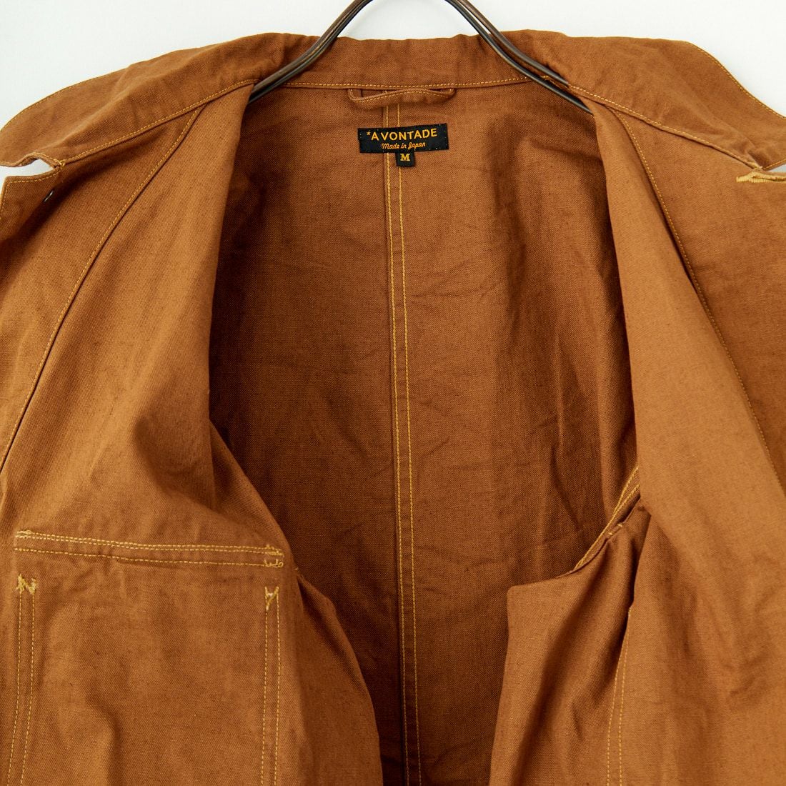 A VONTADE [アボンタージ] コットンヘンプカバーオールジャケット [VTD