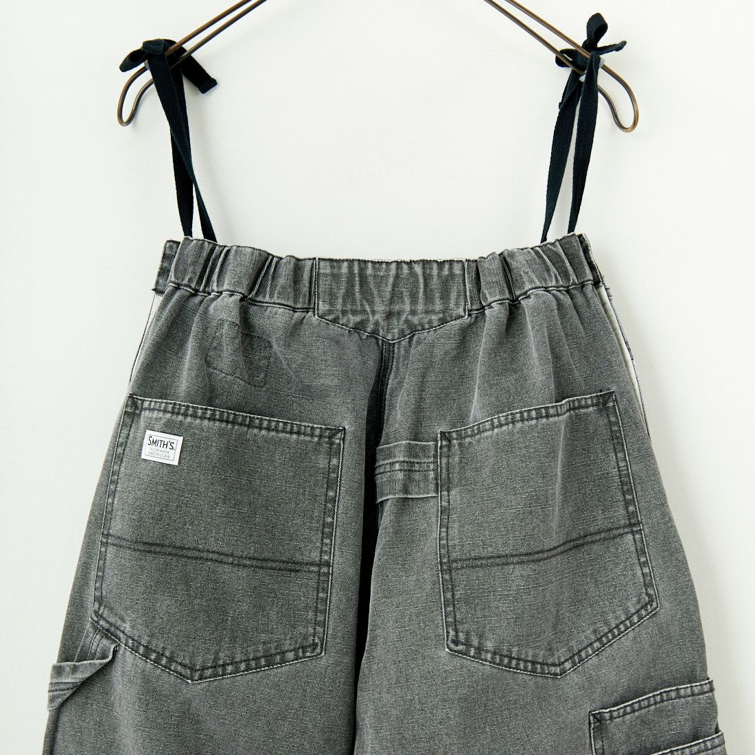 SMITH'S [スミス] VENICE ハーフオーバーオールパンツ [5175-9063] 49 CHARCOA