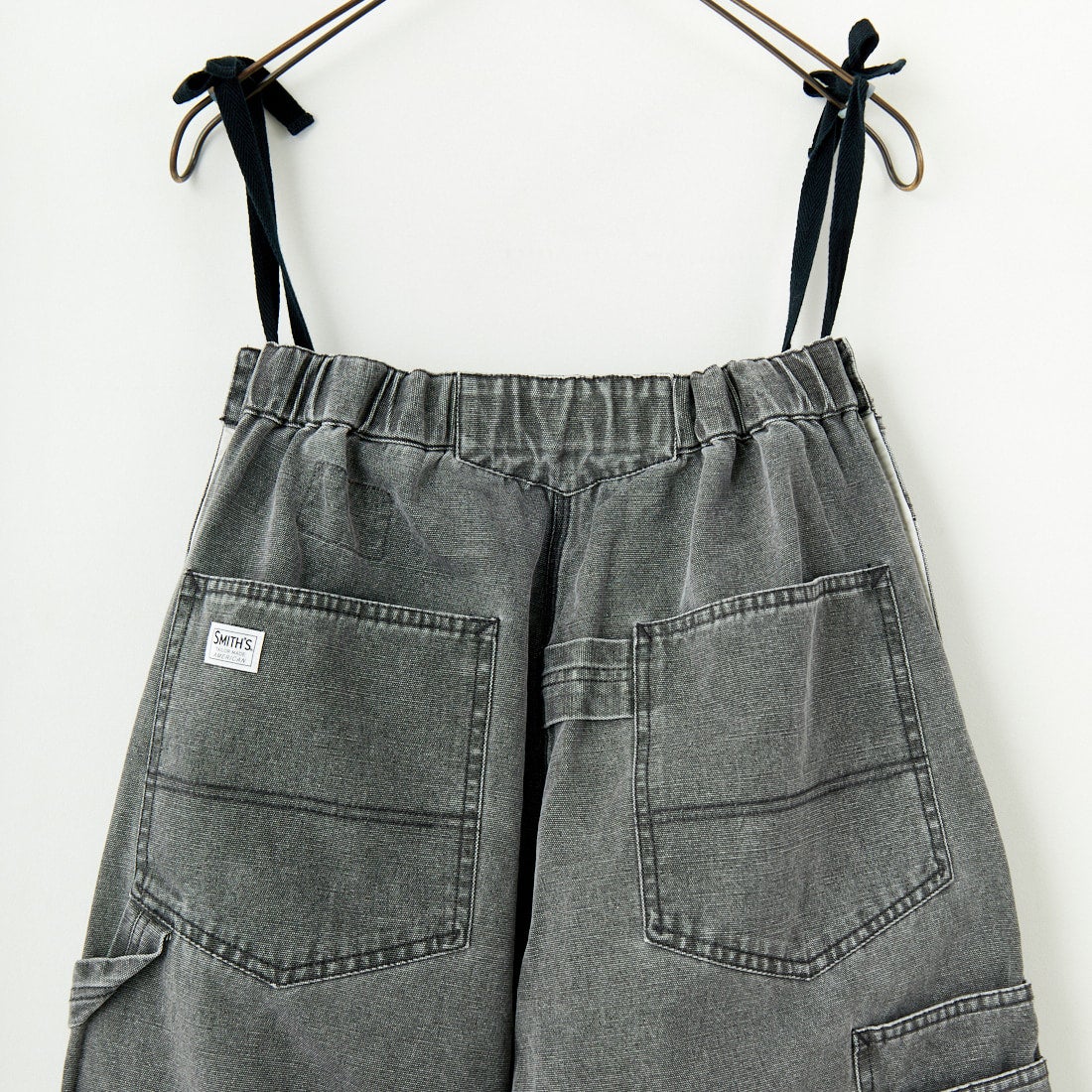 SMITH'S [スミス] VENICE ハーフオーバーオールパンツ [5175-9063] 49 CHARCOA