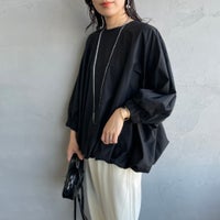 99 BLACK&&モデル身長：160cm 着用サイズ：F&&