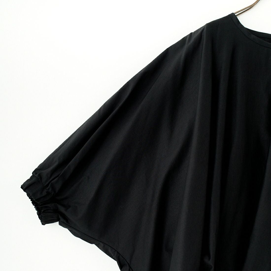 mizuiro ind [ミズイロインド] ドルマンボリュームプルオーバー [1-230109] 99 BLACK