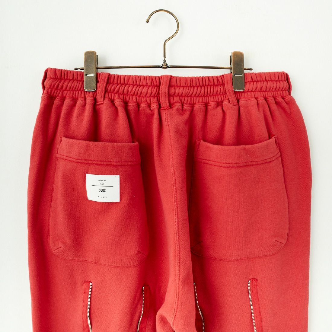 Name. [ネーム] ボンデージスウェットパンツ [NMPT-025] RED