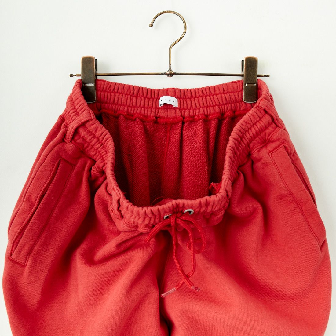 Name. [ネーム] ボンデージスウェットパンツ [NMPT-025] RED