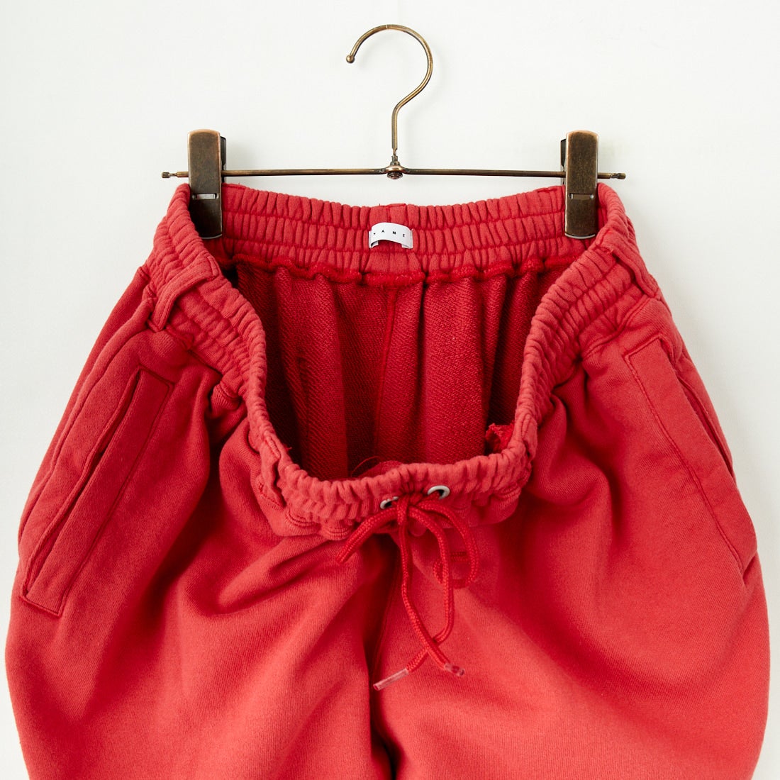 Name. [ネーム] ボンデージスウェットパンツ [NMPT-025] RED