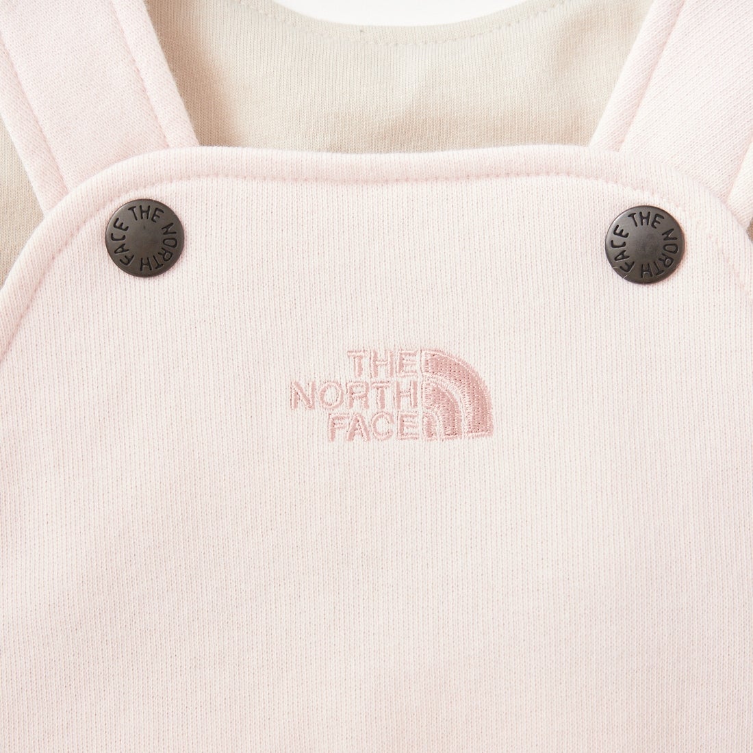 THE NORTH FACE [ザ ノースフェイス] ベビー スウェットオーバーオール [NBB32560] PB