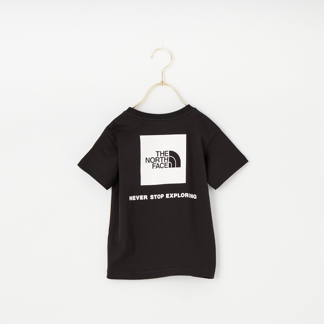 THE NORTH FACE [ザ ノースフェイス] ベビー トドラーバックスクエアロゴTシャツ [NTT32538]