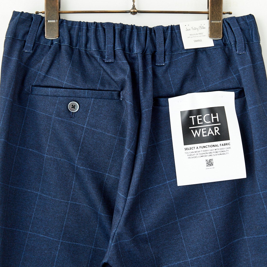 Jeans Factory Clothes [ジーンズファクトリークローズ] テックポンチ1Pイージースラックス [JFC-252-010] 3 NVYｳｨﾝﾄﾞ