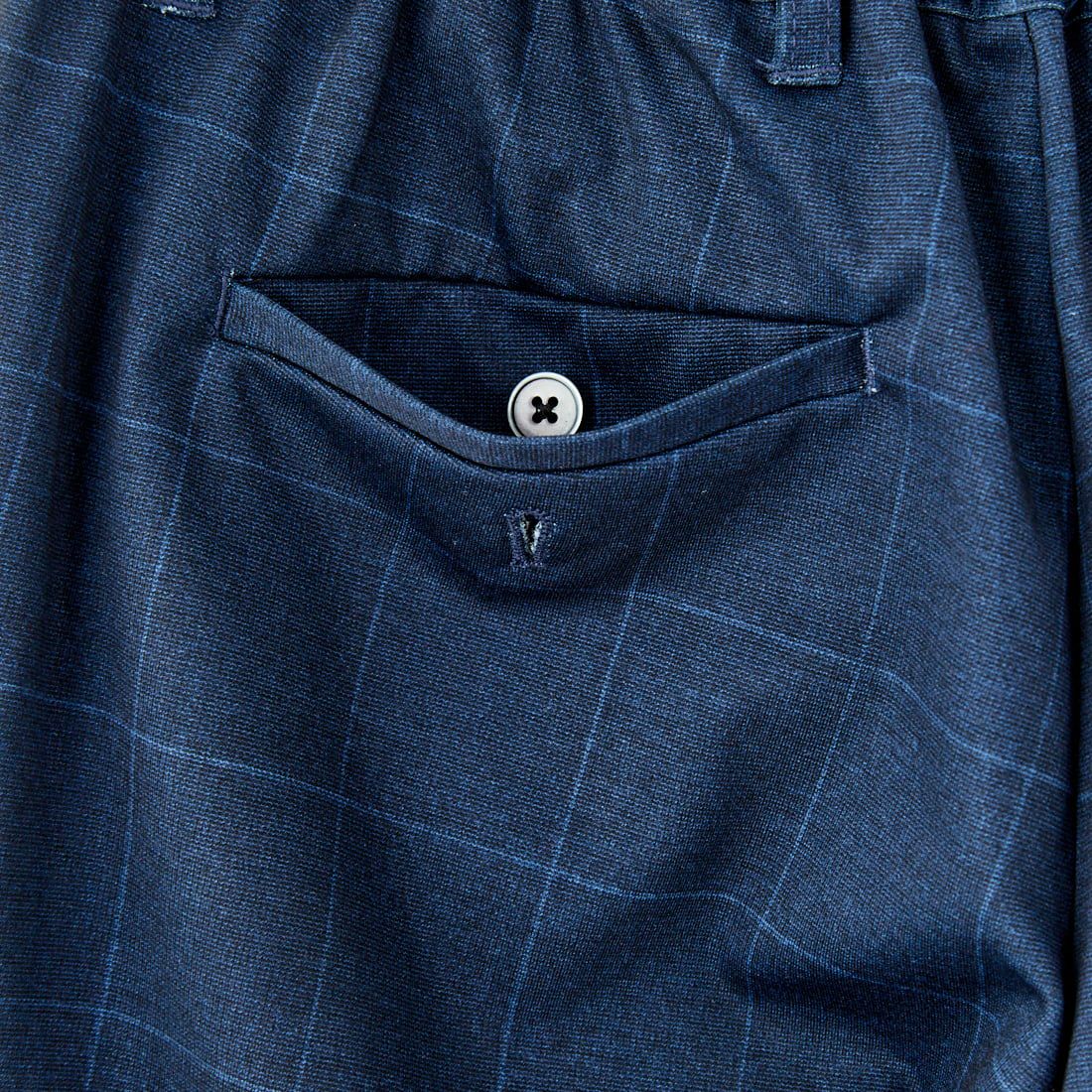 Jeans Factory Clothes [ジーンズファクトリークローズ] テックポンチ1Pイージースラックス [JFC-252-010] 3 NVYｳｨﾝﾄﾞ