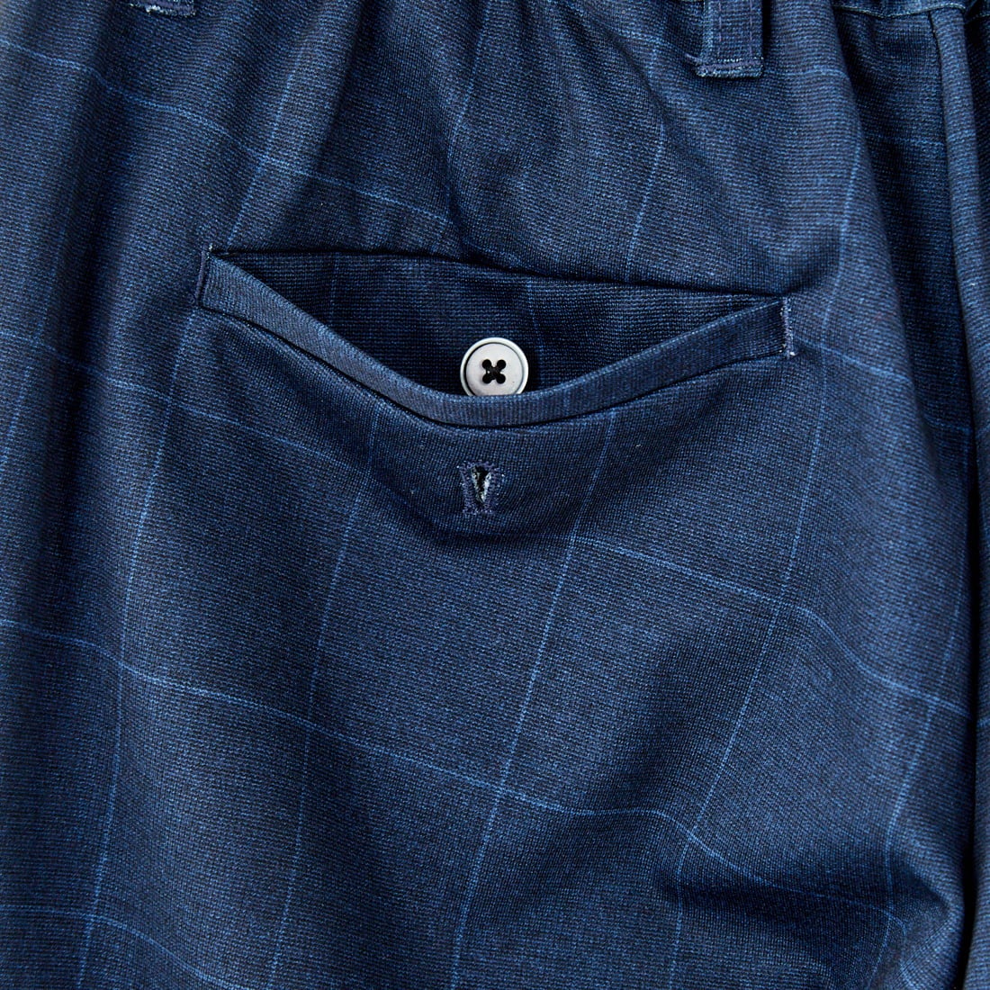 Jeans Factory Clothes [ジーンズファクトリークローズ] テックポンチ1Pイージースラックス [JFC-252-010] 3 NVYｳｨﾝﾄﾞ