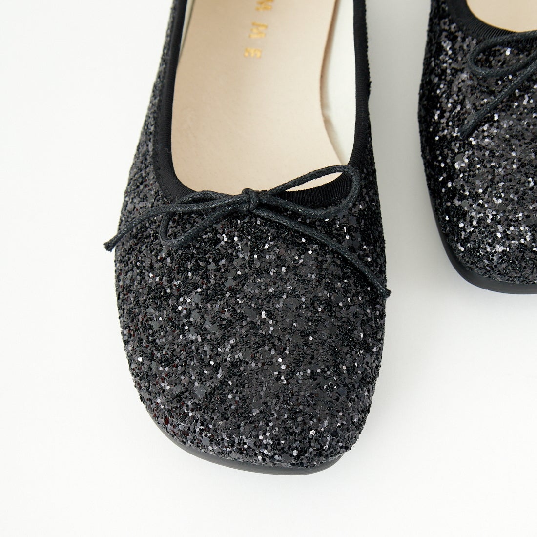 REMME [レメ] ビジューフラットシューズ [ZH-25S016-GL] BLACK