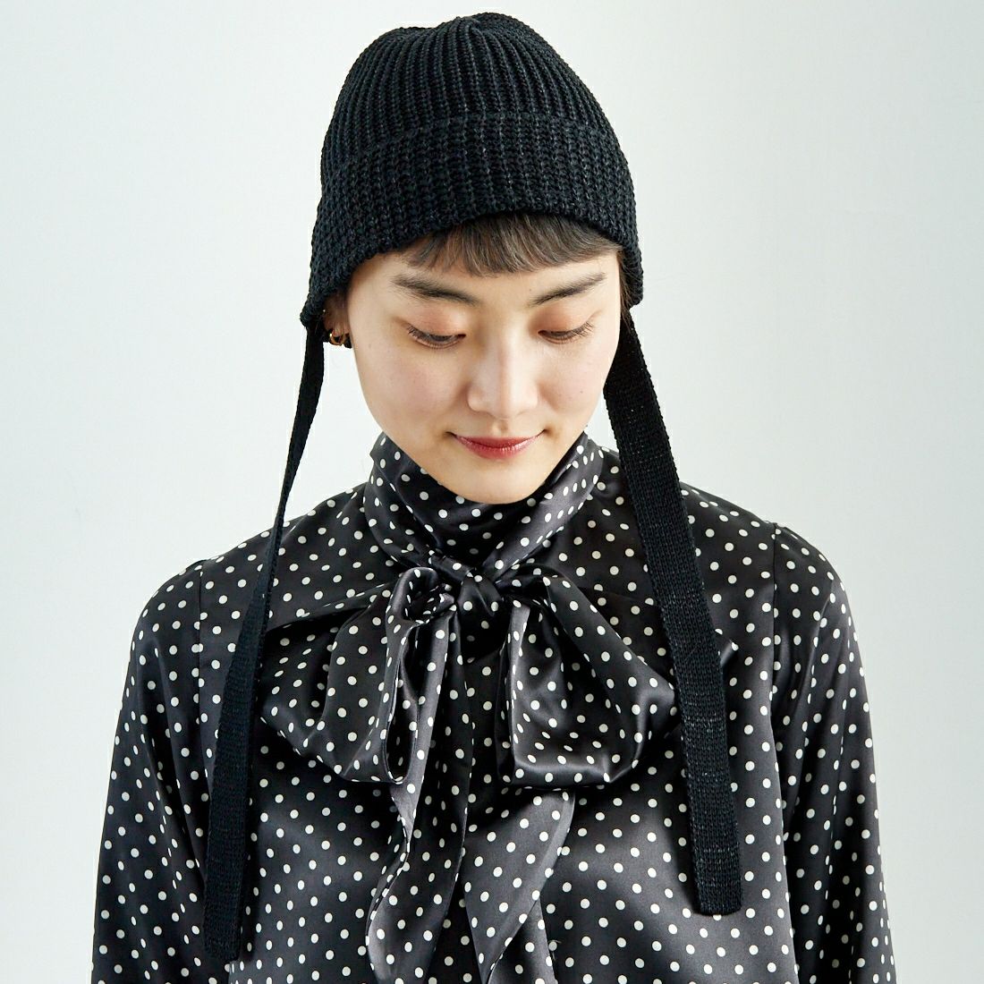 RACAL [ラカル] ニットメトロハット [RL-25-012W] BLACK