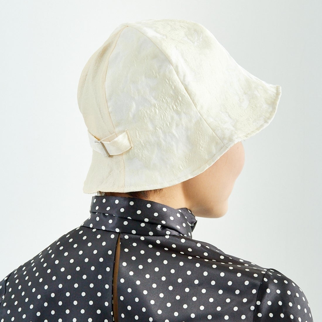 RACAL [ラカル] ジャガードチューリップハット [RL-25-017W] IVORY