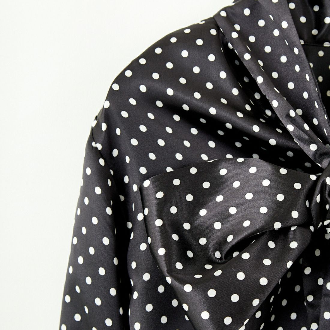 RhodolirioN [ロドリリオン] ボウタイブラウス [QT1000] B BLACK