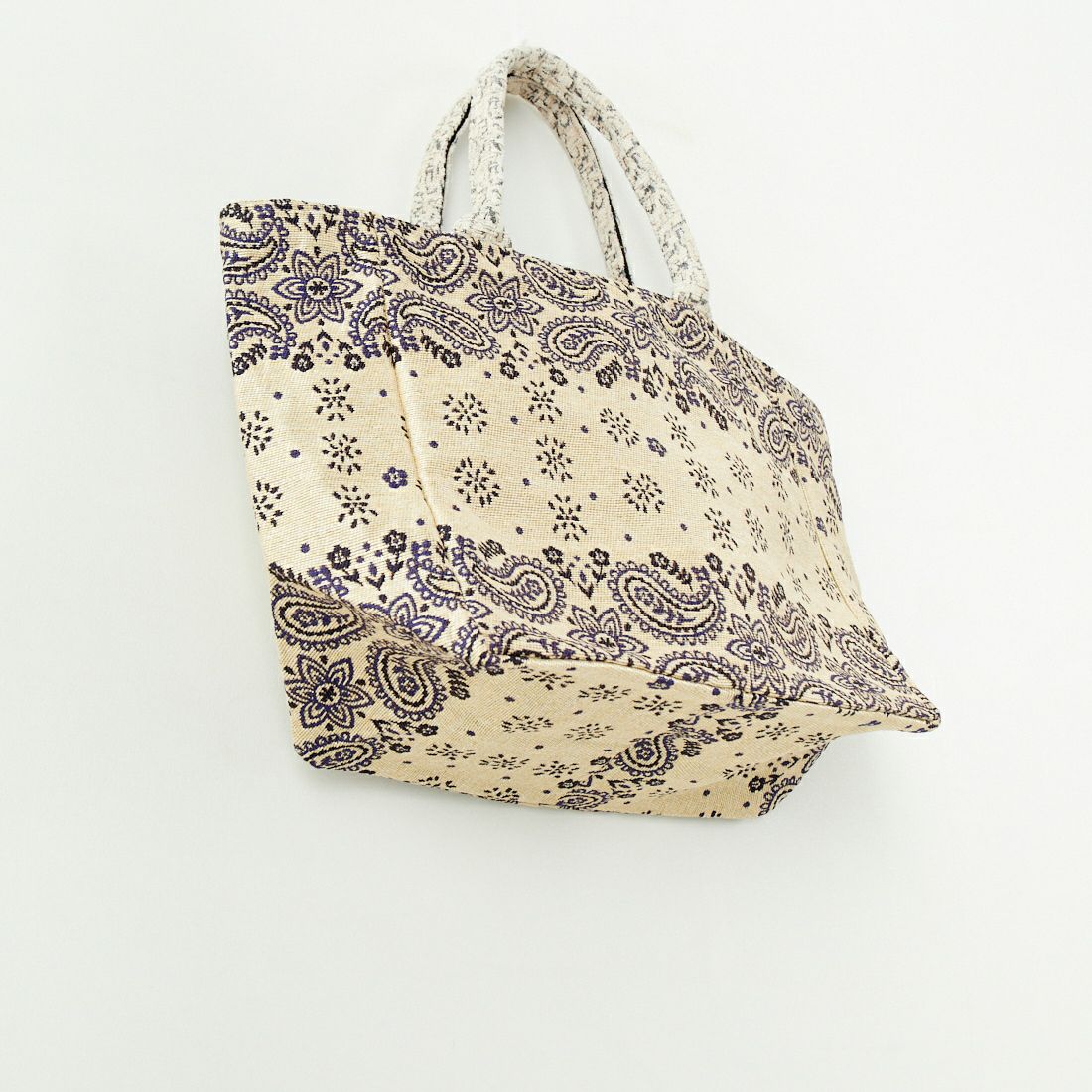 Bindu [ビンドゥー] ヴィンテージバンダナ ジャカードトートバッグ