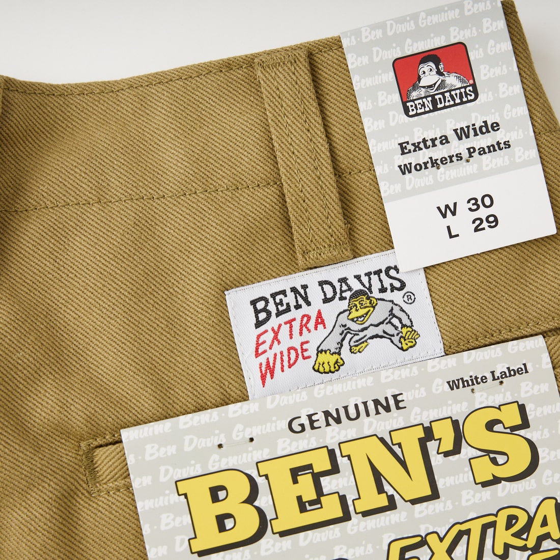 BEN DAVIS [ベンデイビス] エクストラ ワイドチノパンツ [T-23180009] 35 BEIGE
